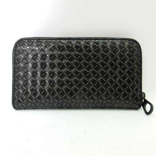 Bottega Veneta Black Leather Wallet