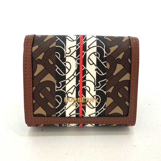 Burberry Luna Mini Wallet PVC Leather