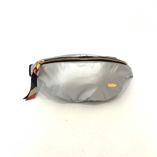 Blue Label Crestbridge Metallic Silver Waist Bag