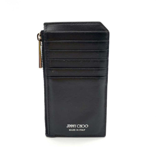 Jimmy Choo Leather Fragment Card Case