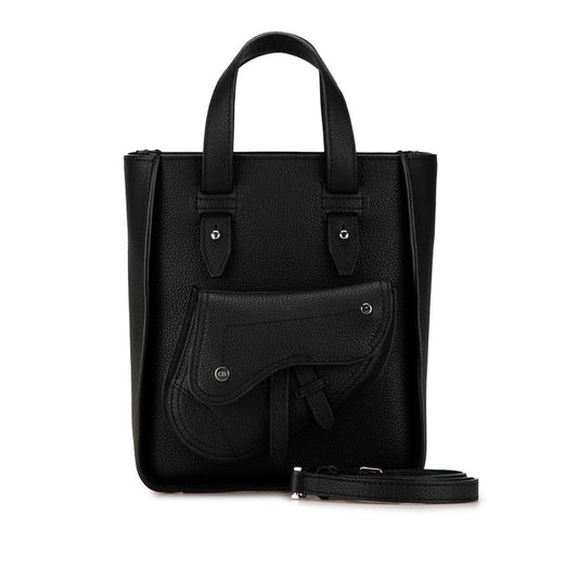 Dior Saddle Mini Tote Bag Leather