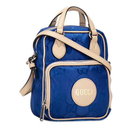 Gucci Nylon Leather Off the Grid 2WAY Handbag