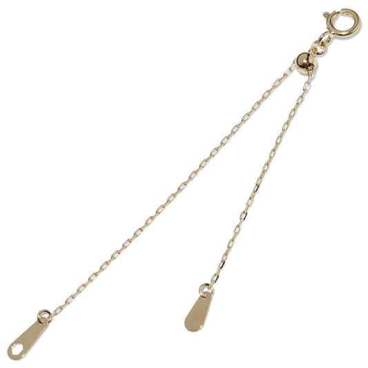 K18YG Necklace Chain Extender 10cm