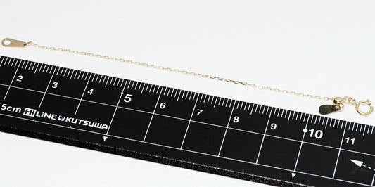 K18YG Necklace Chain Extender 10cm