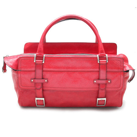 ANTEPRIMA Leather Tote Bag Red