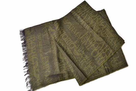 Emporio Armani Winter Scarf Military Green