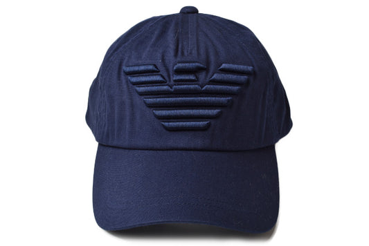 Emporio Armani Men's Baseball Cap Eagle Blue