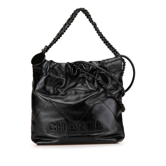 Chanel 22 Mini Leather Handbag