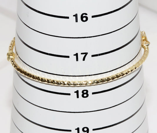 K18YG Yellow Gold Bracelet Bangle