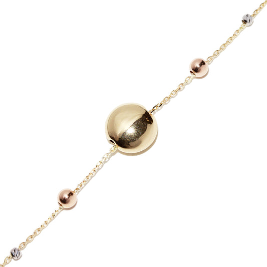 K18 Gold Ball Bracelet