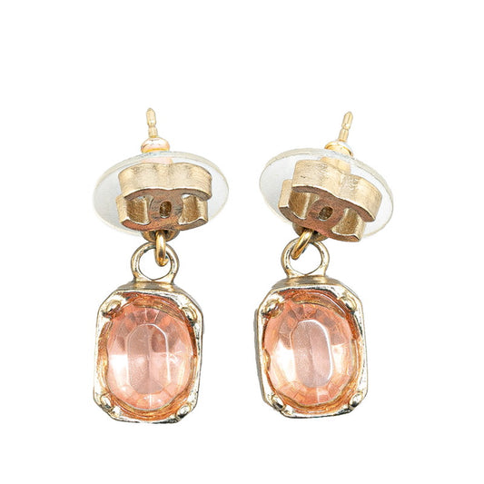 Chanel Coco Mark Stone Swing Earrings