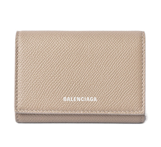 Balenciaga Leather Card Case Coin Holder