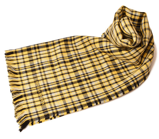 Bottega Veneta Wool Scarf Yellow/Black