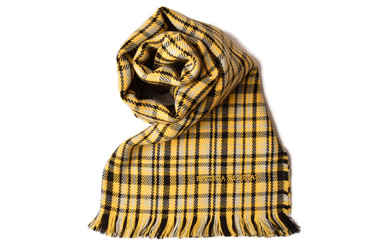 Bottega Veneta Wool Scarf Yellow/Black