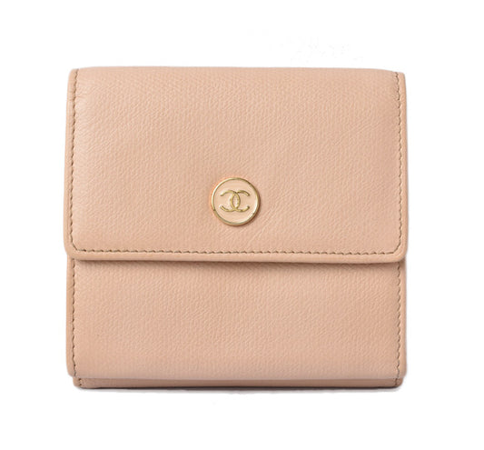 Chanel Leather Bifold Wallet A20902