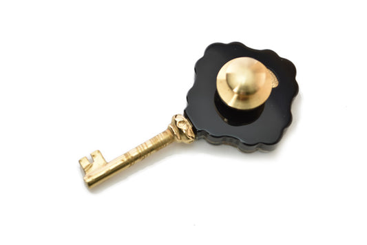 Chanel Brooch Key Motif Coco Mark