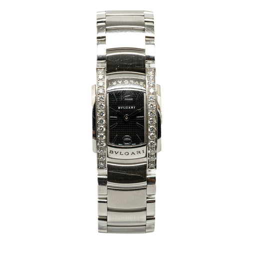 Bvlgari Assioma Side Diamond Quartz Watch