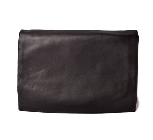 Celine Lambskin Clutch Bag Black