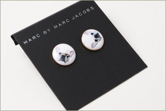 MARC BY MARC JACOBS Jet Set Pets Dog Earrings