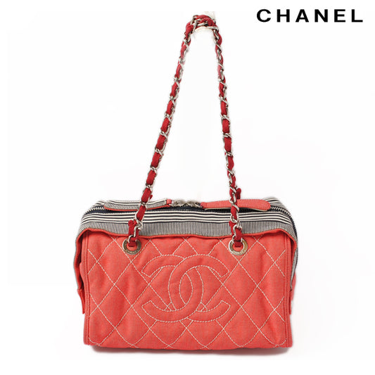 Chanel Denim Shoulder Bag A47955