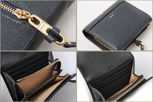 Chloe Leather Wallet 3P0077-733