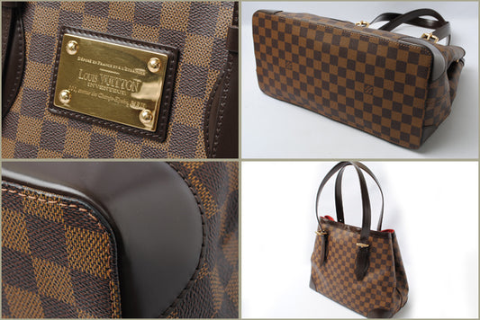 Louis Vuitton Damier Hampstead MM Shoulder Bag