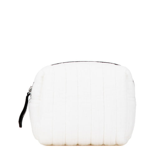 Burberry Cotton Pouch White