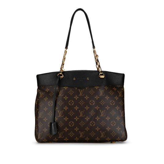 Louis Vuitton Monogram Pallas Shopper Tote Bag