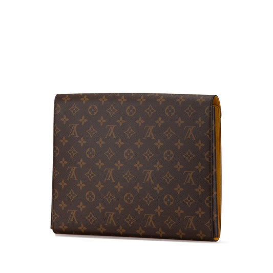 Louis Vuitton Monogram Business Clutch Bag