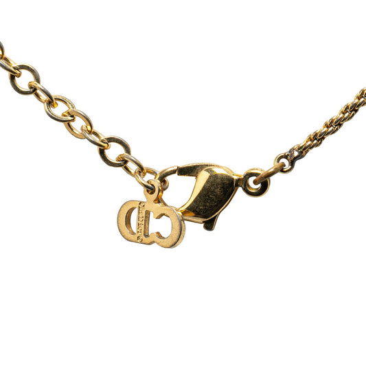 Dior Logo Gold Necklace