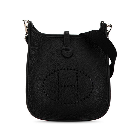 Hermes Evelyne TPM Shoulder Bag Black