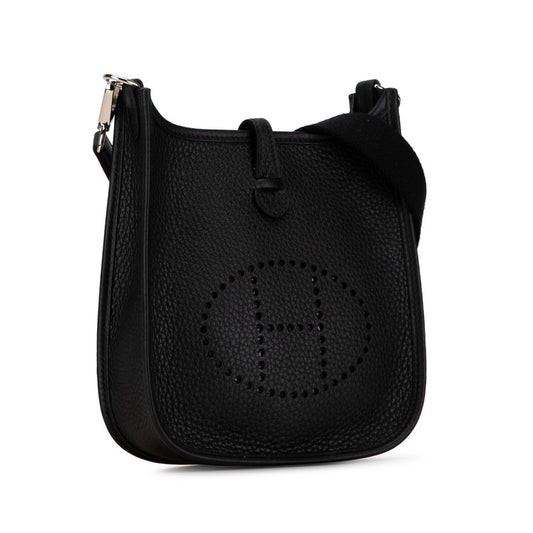 Hermes Evelyne TPM Shoulder Bag Black