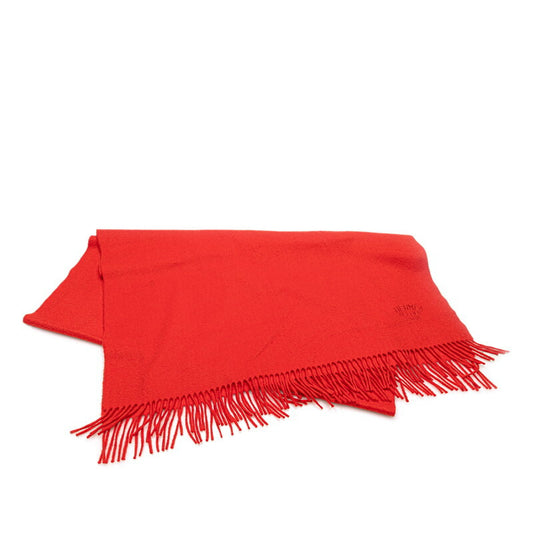 Hermes Cashmere Scarf Red