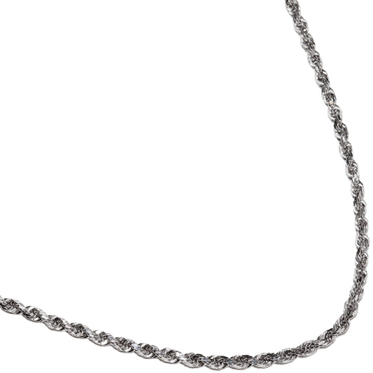 K18WG White Gold Necklace Chain