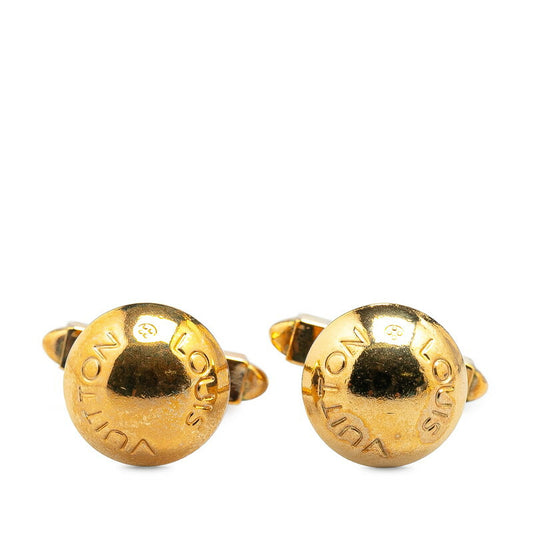 Louis Vuitton Gold Plated Cufflinks M30984