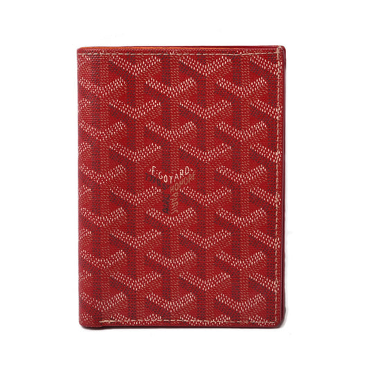 Goyard Red Wallet Card Case