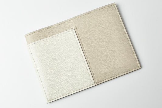 Hermes NECTO Leather Card Case Bicolor