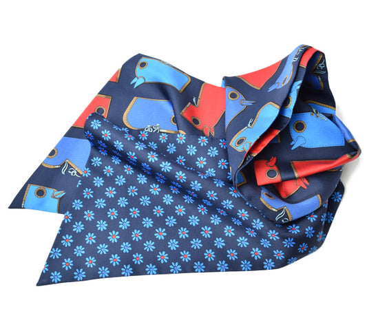 Hermes Silk Twilly Scarf