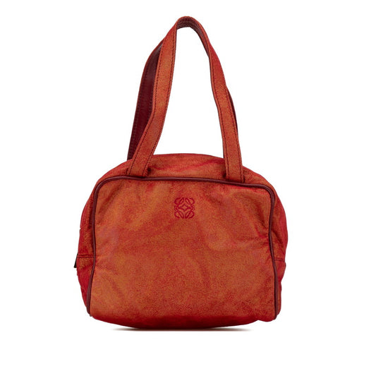 Loewe Anagram Mini Handbag Cotton Orange