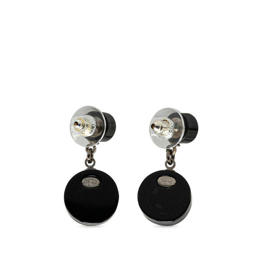 Chanel Coco Mark Tire Motif Earrings