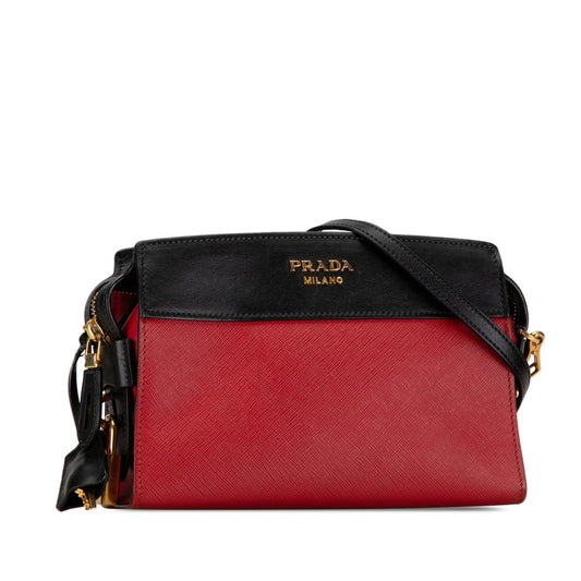 Prada Esplanade Saffiano Leather Crossbody Bag 1BH043