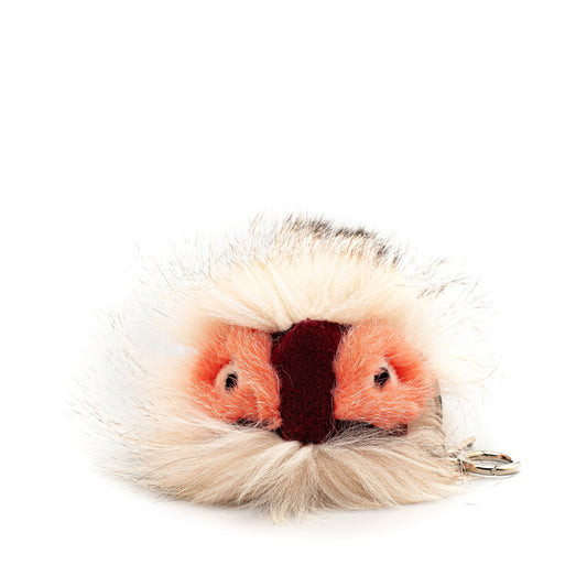 Fendi Monster Fur Keychain Charm