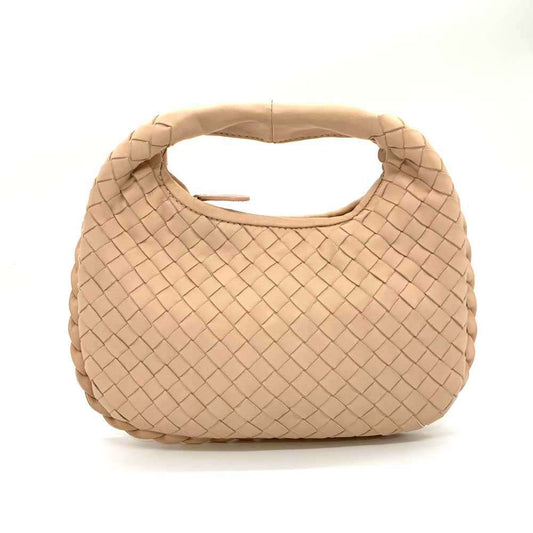 Bottega Veneta Intrecciato Mini Leather Handbag Pink