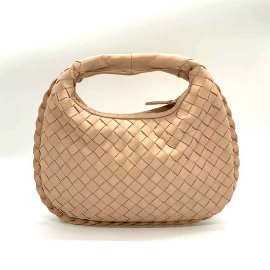 Bottega Veneta Intrecciato Mini Leather Handbag Pink