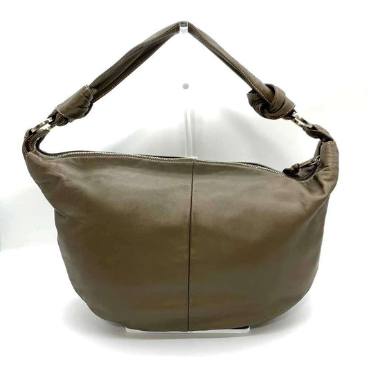 Loewe Nappa Leather Hobo Shoulder Bag Khaki