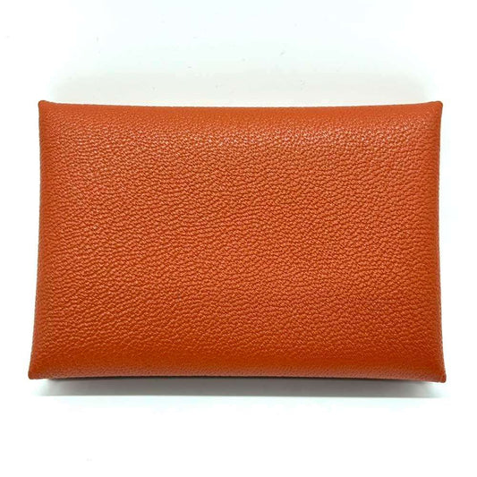 Hermes Calvi Duo Leather Coin Card Case