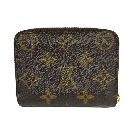 Louis Vuitton Monogram Coin Purse Brown Gold