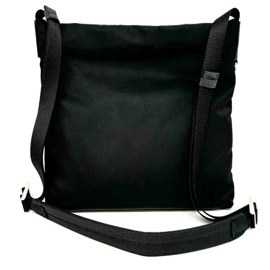 Prada Nylon Shoulder Bag Black