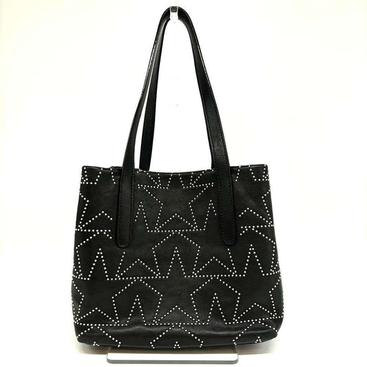 Jimmy Choo Leather Graphic Star Tote Bag