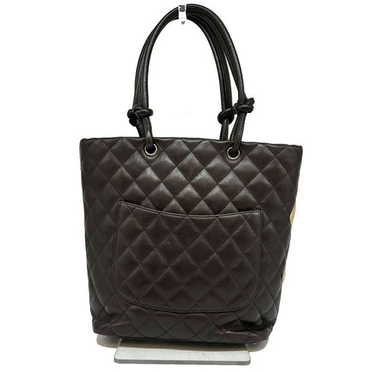 Chanel Cambon Line Tote Bag Leather